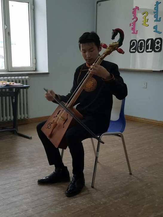 Morin Khuur (horsehead fiddle)